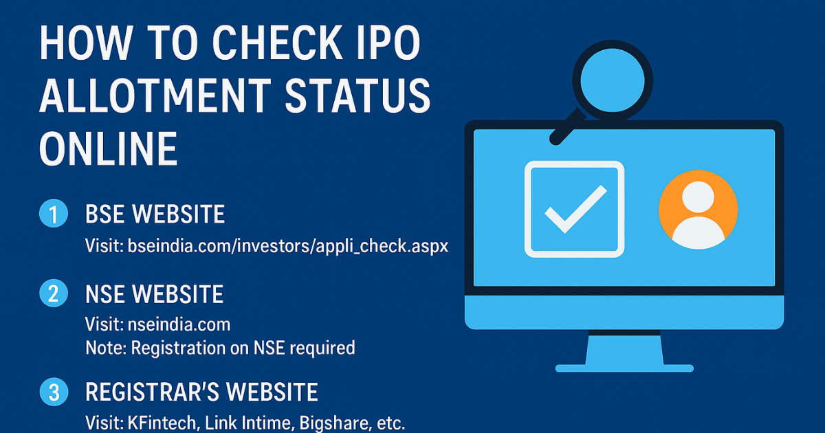 How to Check IPO Allotment Status Online in 2025: Step-by-Step Guide